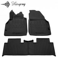 Guminiai kilimėliai 3D RENAULT Scenic II 2003 → 2009