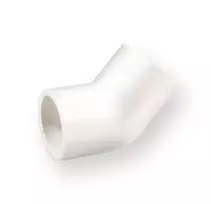 Alkūnė 417-005, PVC-U, 1/2"x 45°, klijuojamas vidus