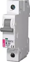 Automatinis jungiklis ETIMAT 10, 1P, B, 20A, 10kA
