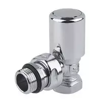 Kampinis termostatinis ventilis, 1/2"x1/2"