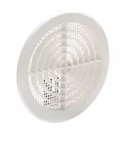 Plastikinės ventiliacijos grotelės, Ø 125-140 mm