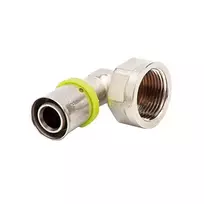 Alkūnė 873235A presuojama 25x2.50-3/4" vidinis sriegis