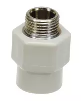 Tarpmovė 23.2020B PPR, 20 mmx1/2" metal. išor. sriegis
