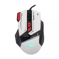 Pelė Baracuda BGM-042 MANTA Gaming Mouse White