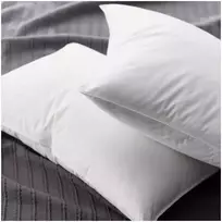 Žąsų pūkinė pagalvė su tiku (90%-pūkų, 10%-plunksnų) EXCLUSIVE ULTRA , 60x60 cm / 1 vnt (60x60 cm)