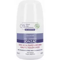 „Jonzac“ dezodorantas su rutuliuku, be kvapiklių, 24 val. apsauga, 50 ml