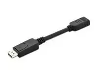 DISPLAYPORT/HDMI ADAPTERIS M/F 0,15m
