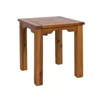Suolas-side table FORTUNA 40x40x45cm, akacijos mediena