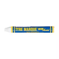 Dažų lazdelė gumai Markal Tyre Marque BALTA 12,7 mm