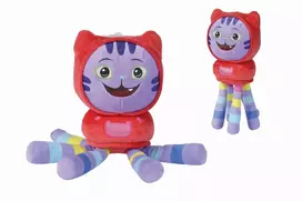 Universal Gabby's Dollhouse DJ Catnip -pehmolelu, 25 cm
