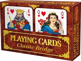 Playing cards bridge