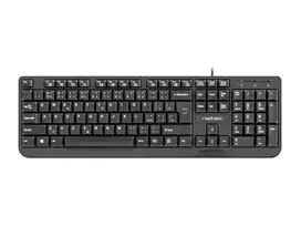 Keyboard Trout Slim black USB CZ/SK