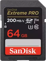 Extreme Pro SDXC 64GB 200/90MB/s V30 UHS-I U