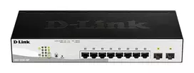 Switch DGS-1210-10P Switch 8GE PoE 2SFP