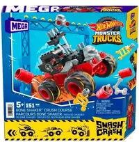 Blocks Hot Wheels Monster Trucks Bone Shaker Stunt trick