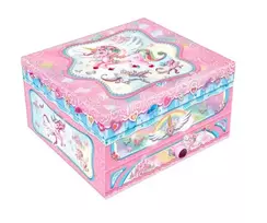 Pecoware Music box with a drawer - Unicorn