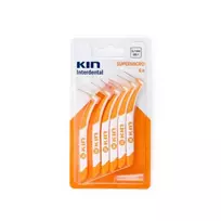 "Kin Supermicro" tarpdančių šepetėlis 6 vnt.