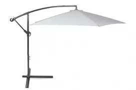 Sodo skėtis Malabo 300 cm pilkas