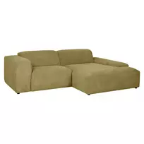Kampinė sofa LEHTE right corner, žalia