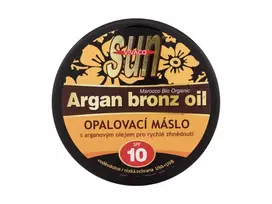 Sun Body Lotion Vivaco Sun Argan Bronz Oil Tanning Butter SPF10, 200ml