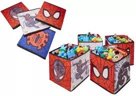 08570 POJEMNIK ROZKŁ.NA ZABAWKI SPIDERMA - 4 szt