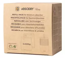 Drėgmės sugėriklio papildymas Absodry 2 x 600 g