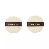 Laura Mercier - Sponge for loose powder (Medium Velor Puff) 2 pcs