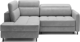 Kampinė sofa Barea, modernus, pilkas