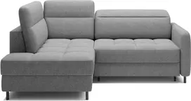 Kampinė sofa Barea, modernus, pilkas