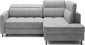 Kampinė sofa Barea, modernus, pilkas