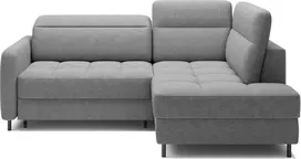 Kampinė sofa Barea, modernus, pilkas