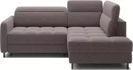 Kampinė sofa Barea, Modern, Brown