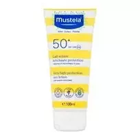 Mustela Bébé Family Very High Protection Sun Lotion SPF50+ – Kūno ir veido saulės kremas su labai aukšta UV apsauga, 100 ml