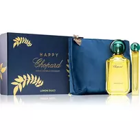 Rinkinys moterims Chopard Happy Lemon Dulci EDP 100 ml + mini EDP 10 ml + kosmetinė