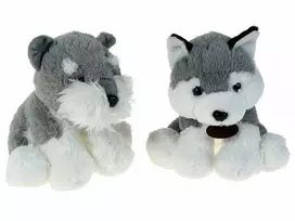 Plush toy - 596795  - HUSKY - size 21 cm