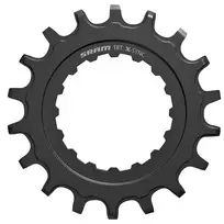 Žvaigždė priekinė SRAM Bosch 18T, plieninė (juoda)