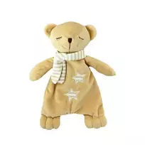 Toy Blanket - 93850 - MILUŚ - TEDDY BEAR - BROWN - size 25 cm
