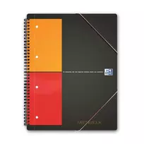 Sąsiuvinis su spirale OXFORD MEETINGBOOK, A4, 80 lapų, langeliais, vnt.