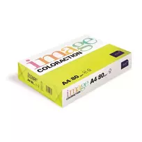 Spalvotas popierius IMAGE COLORACTION, A4, 80 gsm, 500 lapų, IBIZA / NEON YELLOW, pak.