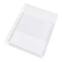 Praplėčiamos įmautės su atvartu PANTA PLAST, PVC, A4, (pak. -10 vnt.), skaidrios, pak.