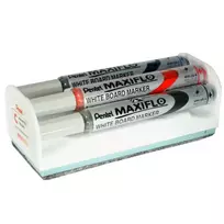 Žymekliai baltai lentai PENTEL MAXIFLO 4 spalvų rinkinys., pak.