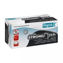 Sąsagėlės Rapid Super Strong 24/8+ (dėž. 5000vnt.), cinkuotos, pak.