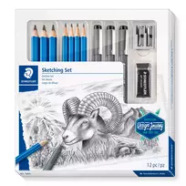 Piešimo rinkinys STAEDTLER Mars 100, vnt.