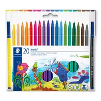 Flomasteriai STAEDTLER Noris, 20 vnt., vnt.