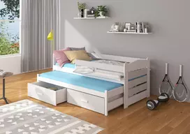 Dvigulė lova su turėklais TIARRO 180x80