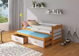 Dvigulė lova su turėklais ir čiužiniais TIARRO 200x90