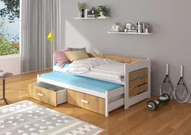 Dvigulė lova su čiužiniais TIARRO 180x80