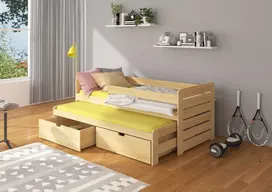 Dvigulė lova su turėklais TOMI 180x80