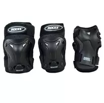 Apsaugų Rinkinys ROCES VENTILATED JUNIOR /3-PACK/ 301352 01 - Dydis S