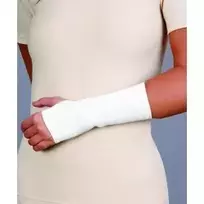 Elastinis Riešo Įtvaras PT 0305, Baltas - XL